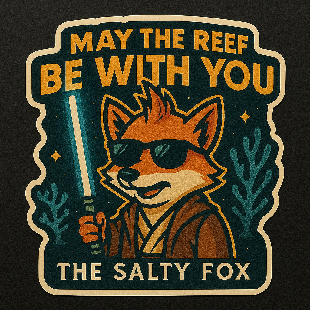 "May the Reef Be With You" Sticker – 3"