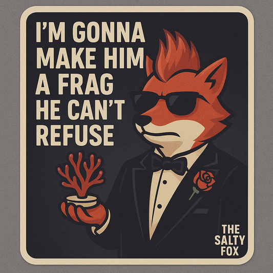 "A Frag He Can’t Refuse" Sticker – 3"