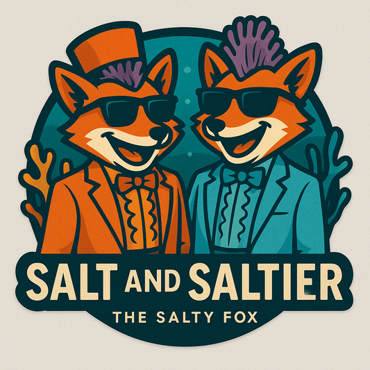 "Salt and Saltier" Sticker – 3"