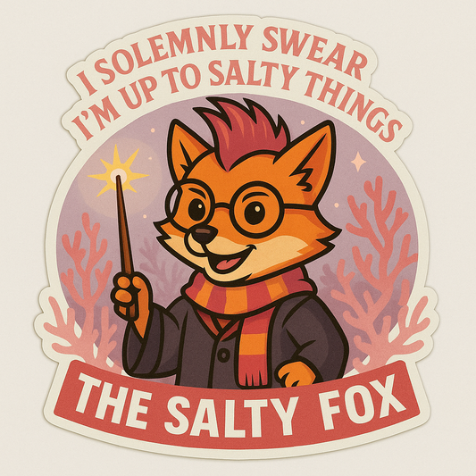 "Up to Salty Things" Sticker – 3"