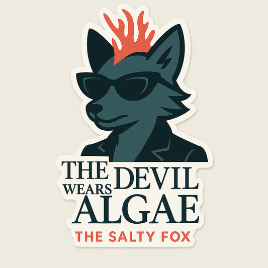 "The Devil Wears Algae" Sticker – 3"