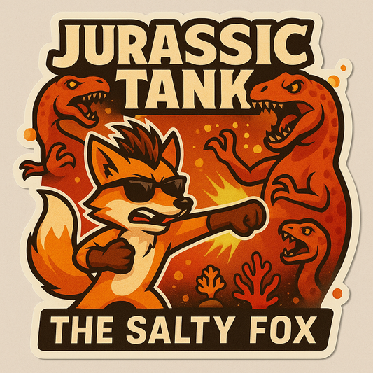 "Jurassic Tank" Sticker – 3"